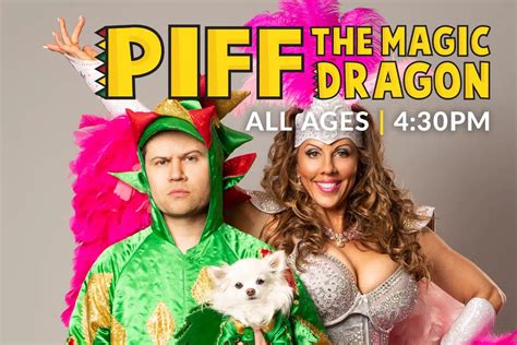 Discover the Hilarious World of Piff the Magic Dragon: Upcoming Event Highlights